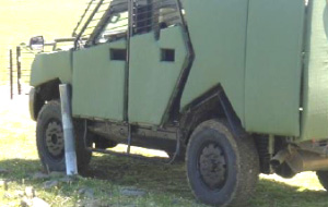 対RPG車両用防弾板