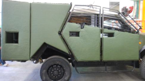 RPG Defense Solution for Land Vehicles